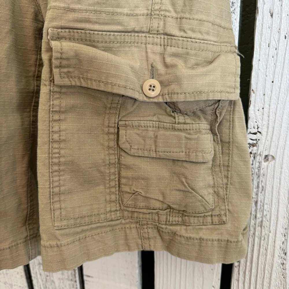 WearFirst Free Band‎ Cargo Shorts Men's Size 30 Khaki Tan Stretch Pockets Casual - Picture 4 of 9